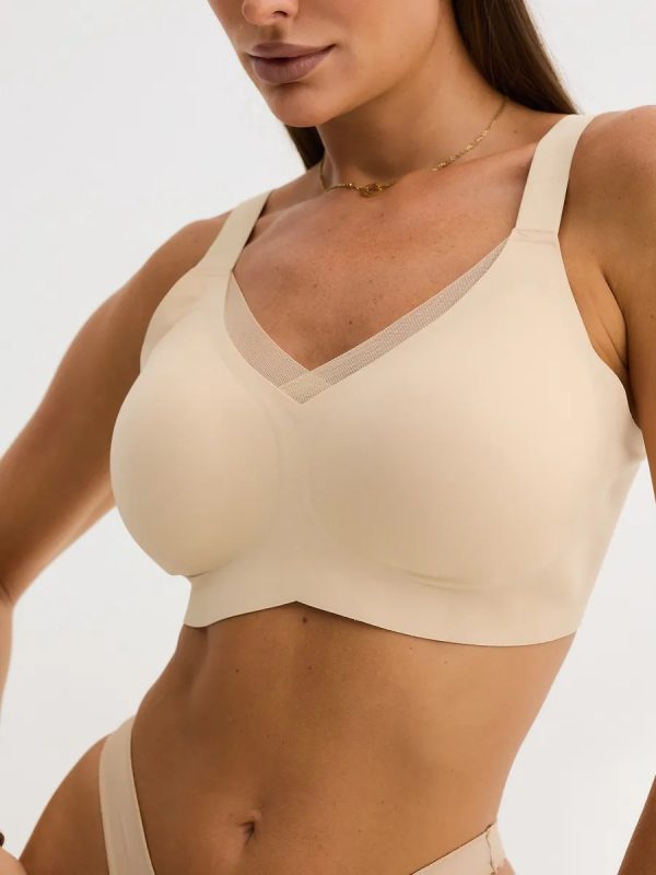 Бесшовный бюстгальтер Lif бежевый